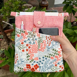 A5 Kawaii Storage Bag Multifunctional Chic Book Tote Portable Storage Pouch for Books Stationery Organizer Stationery Supplies
