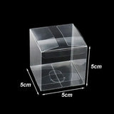 PVC Clear Transparent Candy Gift Box Plastic Packaging Gift Box Baby Birthday Shower Wedding Event Party Favors Boxes Chocolate
