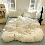 Girls Strawberry Bedding Sets 2026 New Queen Size Bed Sheet Set Duvet Cover Set With Pillowcase No Filling