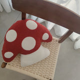 45x40cm Mushroom Pillow Soft Stuffed Plush Toys Simulated Mushroom Sofa Cushion Living Room For Home Children Girl Birthday Gift