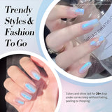 15ml Aurora Glitter Gel Nail Polish Iridescent Pearl Shimmer Effect Soak Off UV LED Manicure Varnishes