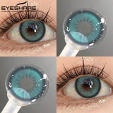 New Color Contact Lenses for Eyes Natural Blue Eye Lenses Cosmetic Green Contacts Yearly Brown Eyes Lens Gray Lenses