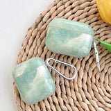 Light cyan Wireless Bluetooth case for AirPods1/2 AirPods3 AirPods pro and pro2 tpu marble panting earphone cover