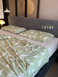 Soft Cartoon Sle Knitted Cotton Duvet Cover Pure Cotton  Fabric Small Animal Pattern Bedding Accories