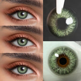 Colored Contact Lenses Lalens Marsala Brown Blue Green Color Contacts Eye Lens Eyes Half Year 2Pcs