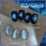 10ml Blue Cat Eye Gel Nail Polish Ocean Blue Magnetic Shimmer Effect Soak Off UV LED  Semi Permanent Nail Art