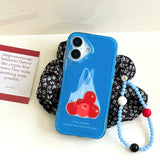 New Arrival Fruit Phone Case Bracelet Pendant For Iphone 16ProMax 16Pro 13 14 15 16 Pro Max 14ProMax 15Pro 15ProMax Cover