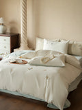 Pure Cotton  Embroidery Bedding Cover Ins Sle Single Piece Cotton Flannel Duvet Cover Skin-friendly All Seasons
