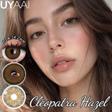 2Pcs Natural small diameter Contacts Colored Lenses Fashion Green Grey Blue Series Contact Lenses for Russian Girl