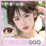 2pcs Half-Year Colored Contacts Big Diameter High Moisture Lenses for Summer Daily Wear New Arrival Women’s Fashion
