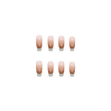 24pcs/Box Artificial Detachable Coffin False Nails Wearable French Fake Nails Super Long Ballerina Press on Nail Art Tips