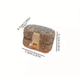 Square Artificial Diamonds Jewelry Box Elegant Desktop Ring Earring Organizer Multi-Layer Display Case Necklaces Bracelets