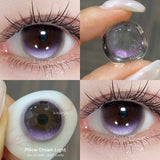 Pillow Dream Light Daily Disposable Color Contact Lenses 14.5mm Big Diameter 40% Water Content Purple Blue Green Brown C