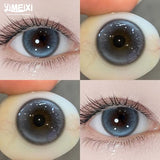 1 Pair New Color eye lenses Fashion Comfort Beauty Soft Nature Brown Blue Color Contact Lens Fast Shiping Yearly