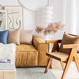 30x50cm 45x45cm Linen Pillow Case Solid Color Pillowcase Sofa Office Chair Lumbar Cushion Cover Anti-Dirty Pillow Cover