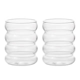 350ML Ins Transparent Glass Cup Heat-resistant Caterpillar Shape Drinking Glasses Coffee mug Beer Juice Milk Cute water cup