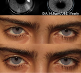 Natural Colored Contacts Lenses Ocean Blue Gray Color Lenses Brown Eye Lens Green Eye Contact Yearly Beauty Makeup Lens