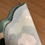 Forest Tufting Bathroom Mat Soft Tufted Hills Plants Carpet Bedside Rug Area Floor Pad Bedroom Doormat Aesthetic Home Room Decor