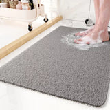 1pcs Shower Mat Bathtub Mat,24x16 inch, Non-Slip Bath Mat with Drain, Quick Drying PVC Loofah Bathmat for Tub Shower,Bathroom