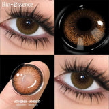 Colored Contacts Lenses Grey Lense Natural Brown Eyes Contact Blue Eyes Lenses Cosmetic Soft Eye Lens Beauty Pupils