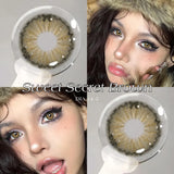 Colored Contact Lenses for Eyes Gray Pupils Lens Fashion Blue Eye Contacts Green Lenses Brown Lenses Yearly 2pcs