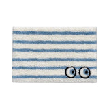Funny Tufting Eyes Bedroom Rug Stripe Bathroom Mat Tidy Bedside Carpet Foot Pad Bathmat Doormat Aesthetic Home Room Decor