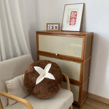 Bay Window Tatami Floor Thickened Butt Cushion Round Tomato Tomato Pillow Vegetable Mushroom Persimmon Futon Cushion