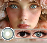 New Russian Girl Pro Color Contact Lenses Blue Lenses for Eyes 1 Pair Natural Look Brown Lenses Fashion Lenses