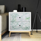 Marble Kitchen Oil-Proof Film Stove Waterproof Moisture-Proof Self-Adhesive Wallpaper Countertop Cabinet Renovation Tile Sticker