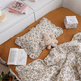 INS Ruffle Edge Gauze 100% Cotton Princess Pillow Case 30X50 48X74cm Breathable Pillowcase Decorative for Home Bedding Bedroom