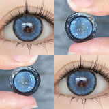 1Pair Color Contact Lens Blue Pupils High Quality Cosmetic Gray  Green Degrees Lenses Makeup Brown Eye