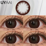 2pcs/Pair Contact Lenses Fast Shipping Gray Lenses for Eyes Korean Fashion Beauty Pupils Planet Eye Color Lens Yearly