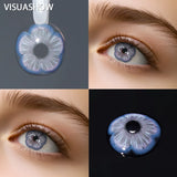 Colored Contact Lenses Small Pupil Half Yearly Disposable 14.2mm Fashion Cosmetics For Eyes Beauty Makeup