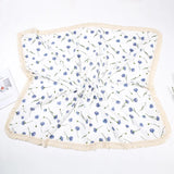 Cotton Muslin Swaddle Blankets for Newborn Baby Tassel Receiving Blanket New Born Swaddle Wrap Infant Sleeping Quilt Bed Cover