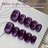 Gold Reflective Moonlight Gel Nail Polish Cat Magnetic Aurora Spar Glitter Semi-Permanant Varnish Nail Art Magnetic
