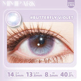 2pcs Half-Yearly Colored Contacts Big Diameter High Moisture Soft Lenses Fashion Makeup Cosplay Blue Gray Brown Red -0