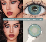 1Pair Russia Blue Color Contact Lens Pupils High Quality Cosmetic  Gray Brown Lenses Makeup Purple Eye