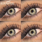 1Pair Color Lenses Colored Contact Lenses New Brown Lens Blue Eye Contacts Green Lenses Cosmetic Gray Eye Lens Yearly