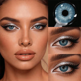 Eye Eyes Color Contacts Colored Contact Lenses Lens Daily Prescription Cosmetics Myopia Natural 2Pcs 12 Months 1 Year