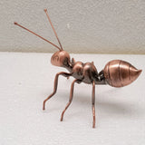 Creative Metal Ants Statue Desktop Ornament Gold Black Ants Figurines Home Decorations Modern Small Ornaments Decoration Crafts