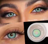 Colored Contacts Lenses for Eyes Gray Pupils Fashion Blue Lenses Brown Makeup Contact Yearly Green Beautiful Pupil 2pcs