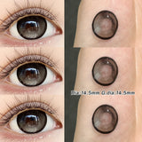 2pcs Big Purple Contact Lenses for Eyes Fast Shipping Big Blue Lens Enlarging Pupil Beauty Eye Color Lens for Party