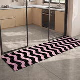 Kitchen Carpet Waterproof Oil-proof PVC Leather Washable Floor Mats Long Strip Runner Kitchen Rug Home Decoration Tappeto Cucina