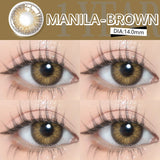 1pair Myopia Lenses Colored Natural Contact Lenses with 0 to -6.00 Degree Eye Contacts Prescription Lens Fashion Lenses