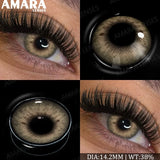 Fashion Colored Contact Lenses Natural Brown Eye Lens Gray Contact Eye Lenses Blue Lenses Contacts for Dark Eyes