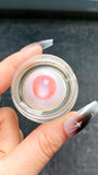 2PCS Halloween Myopia Contact Lenses Cosplay Colored Contact Lenses Prescription Lens Natural Pupils Eye Color Lenses