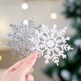 3/6/12Pcs Christmas Decoration Snowflake Hanging Christmas Tree Pendant for Home Decor Party Supplies Navidad New Year Ornament