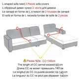 Jacquard Stretch Sofa Cover 1/2/3/4 Seater Elastic Slipcover Pet Anti-Scratch Dustproof Anti-Slip Full Wrap Cover Sofa Protector