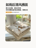 Embroidery Quilt Fluffy Soft Comfort Washed Cotton Embroidery Thin Quilt Machine Washable Blanket Dormitory Single Summer Quilt