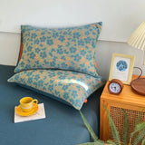 2 PCS Full Cotton Pillowcase Adult Kids Large Size 4 Layers Muslin Cotton Pillowcase Bedding Pillow Case with Zipper